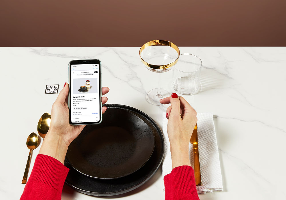 Smartphone Bestellungen tätigen