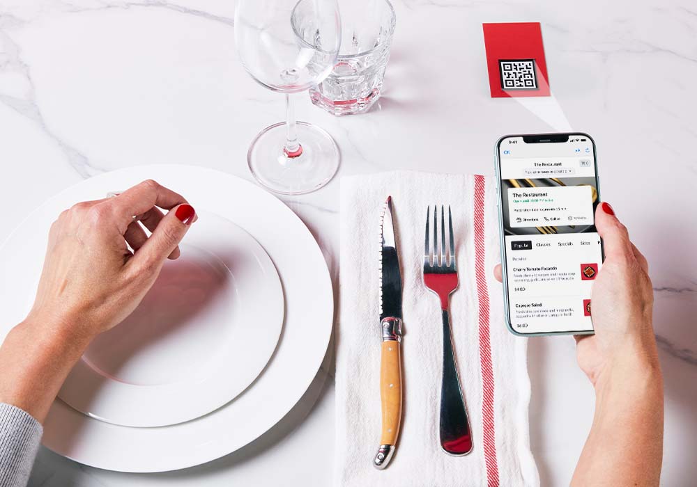 Smartphone Bestellungen tätigen